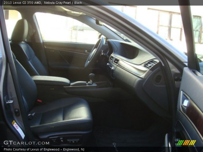 Nebula Gray Pearl / Black 2013 Lexus GS 350 AWD