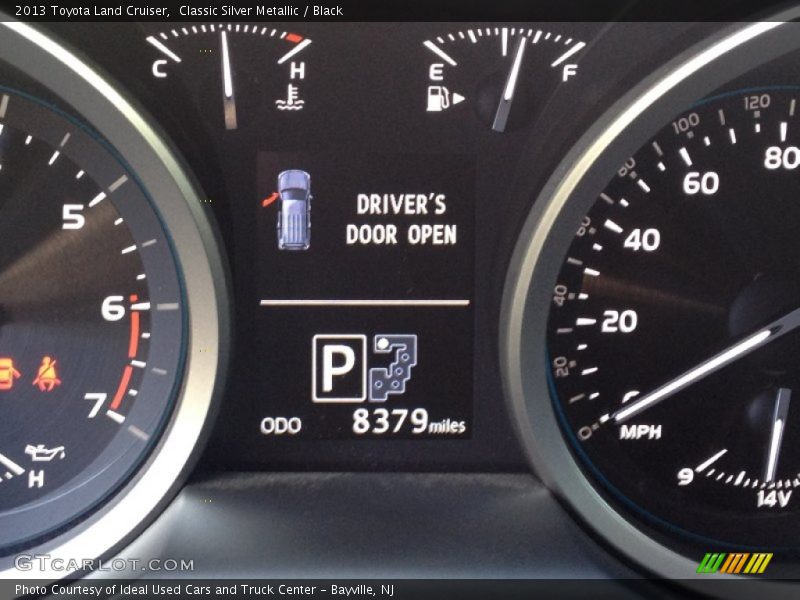 Classic Silver Metallic / Black 2013 Toyota Land Cruiser