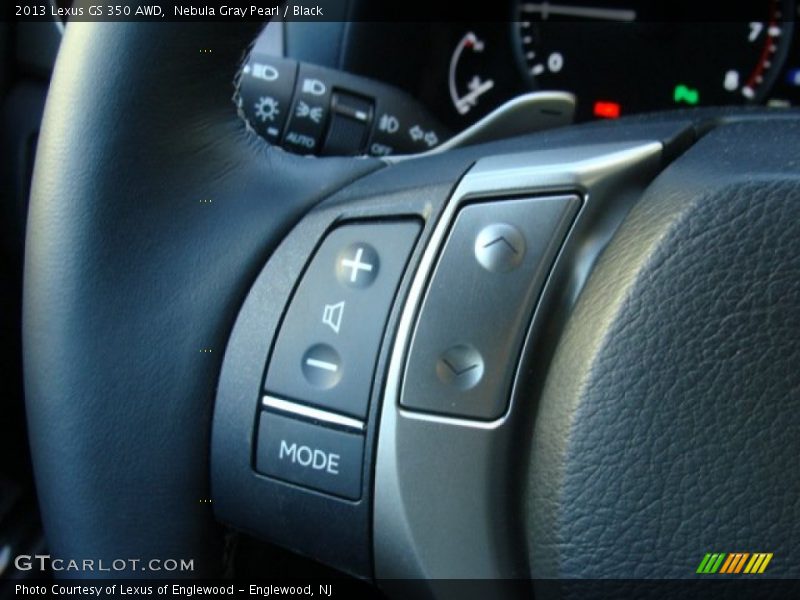 Nebula Gray Pearl / Black 2013 Lexus GS 350 AWD