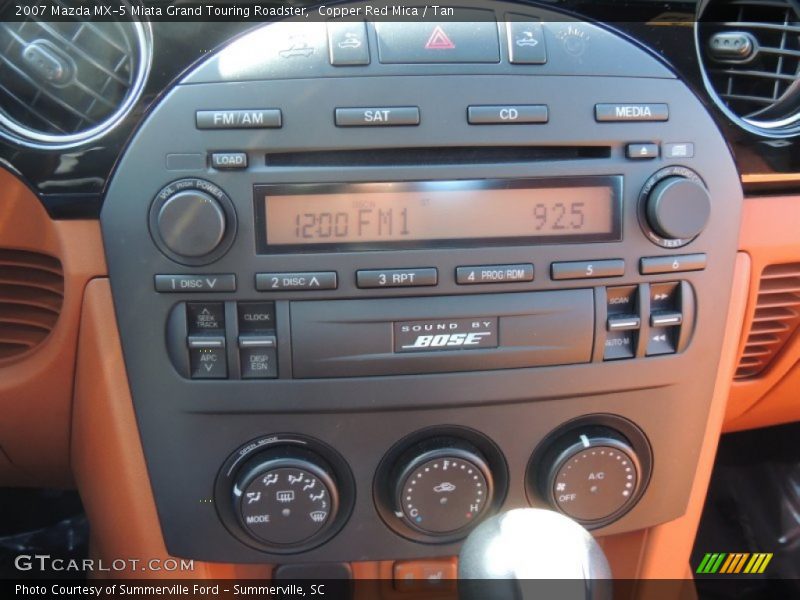 Copper Red Mica / Tan 2007 Mazda MX-5 Miata Grand Touring Roadster