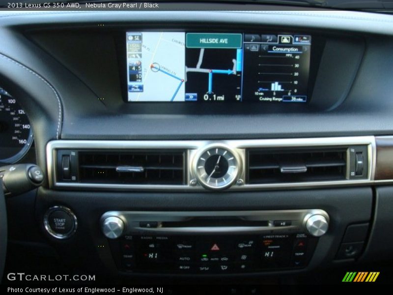 Nebula Gray Pearl / Black 2013 Lexus GS 350 AWD