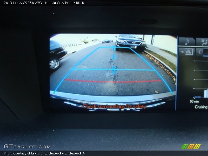 Nebula Gray Pearl / Black 2013 Lexus GS 350 AWD