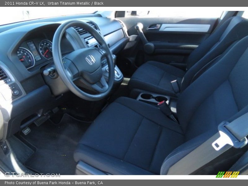 Urban Titanium Metallic / Black 2011 Honda CR-V LX