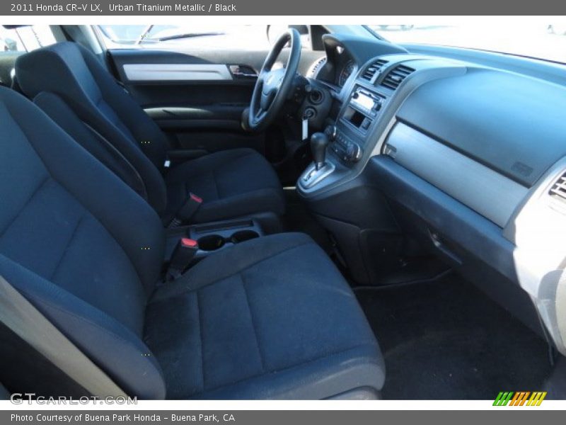 Urban Titanium Metallic / Black 2011 Honda CR-V LX