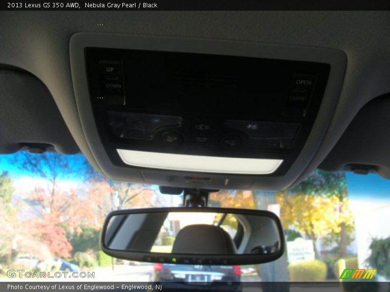 Nebula Gray Pearl / Black 2013 Lexus GS 350 AWD
