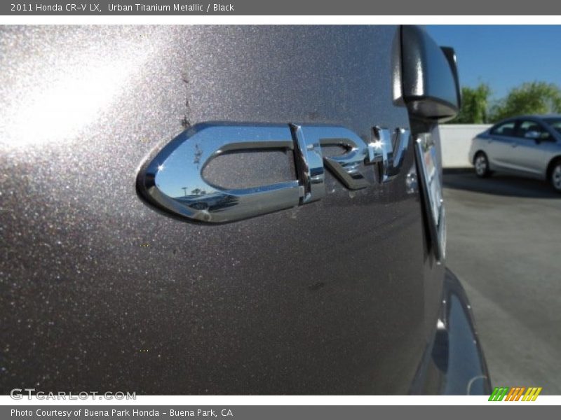 Urban Titanium Metallic / Black 2011 Honda CR-V LX