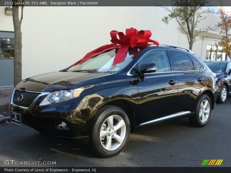Stargazer Black / Parchment 2012 Lexus RX 350 AWD