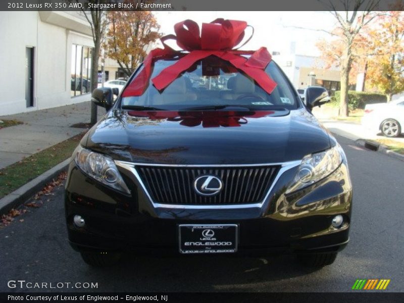 Stargazer Black / Parchment 2012 Lexus RX 350 AWD