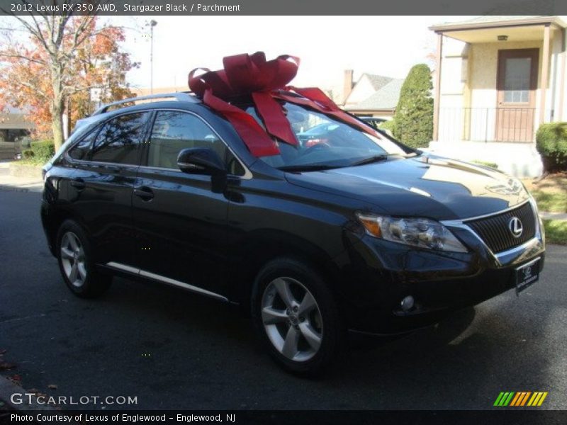 Stargazer Black / Parchment 2012 Lexus RX 350 AWD