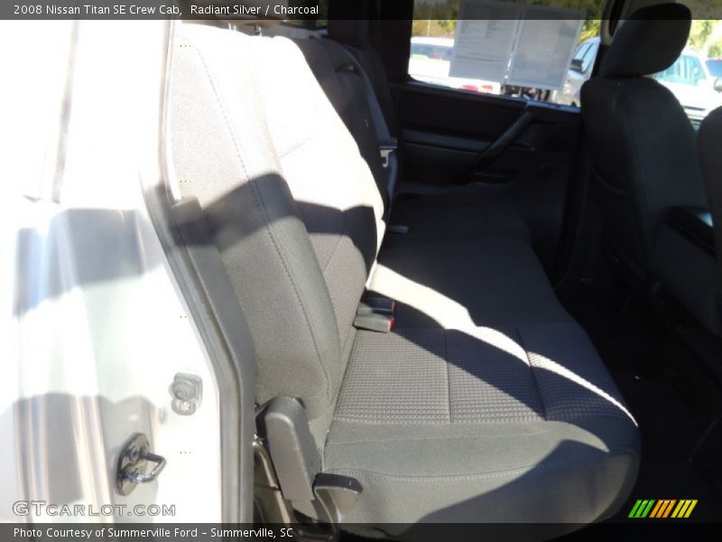 Radiant Silver / Charcoal 2008 Nissan Titan SE Crew Cab