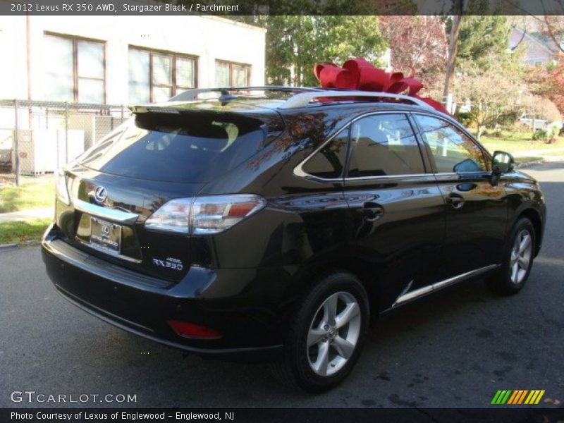 Stargazer Black / Parchment 2012 Lexus RX 350 AWD