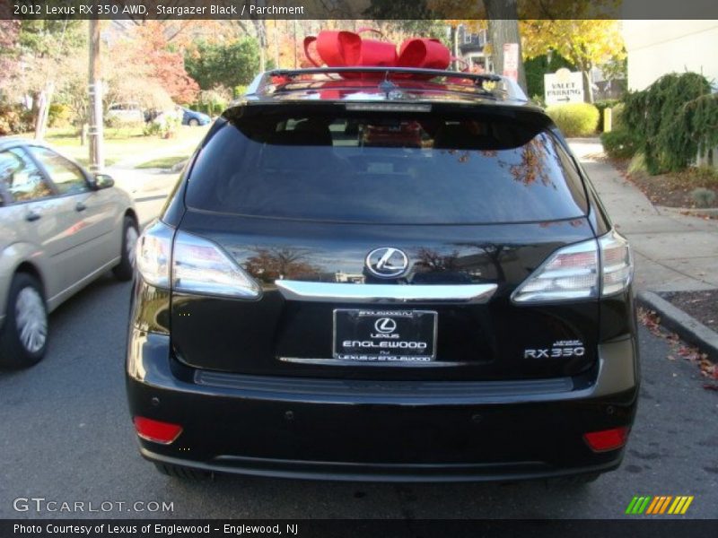 Stargazer Black / Parchment 2012 Lexus RX 350 AWD