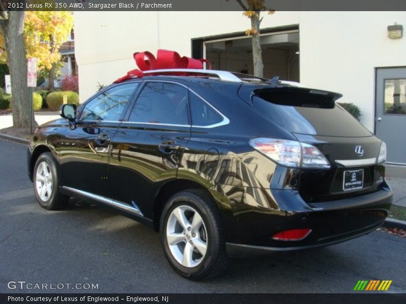 Stargazer Black / Parchment 2012 Lexus RX 350 AWD