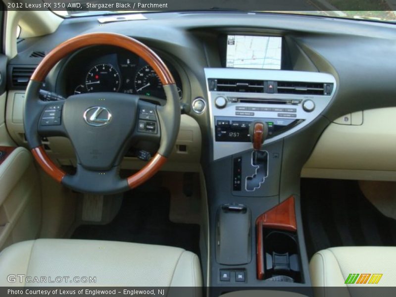 Stargazer Black / Parchment 2012 Lexus RX 350 AWD