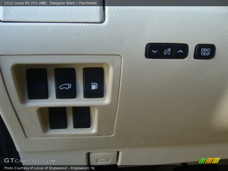 Stargazer Black / Parchment 2012 Lexus RX 350 AWD