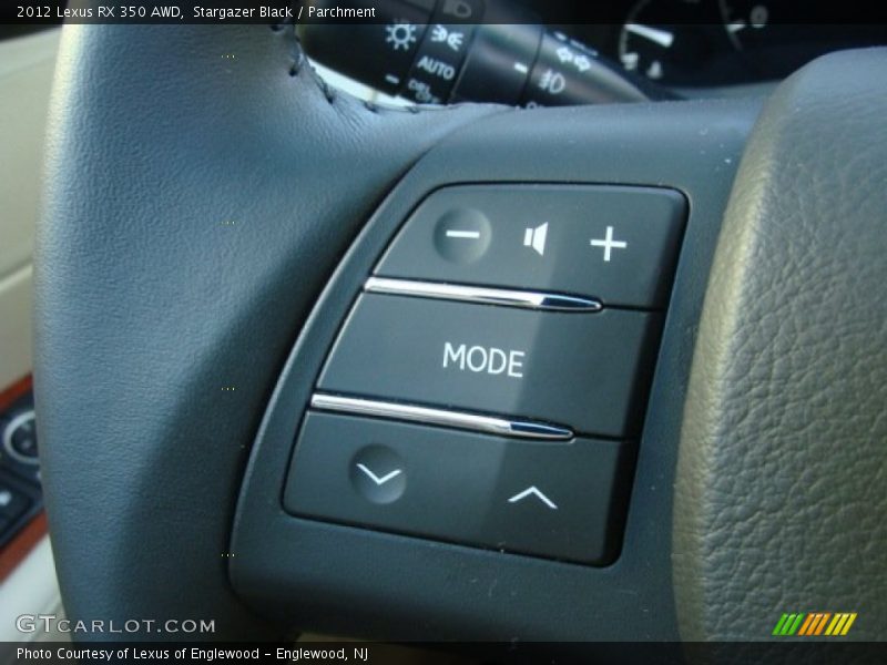 Stargazer Black / Parchment 2012 Lexus RX 350 AWD