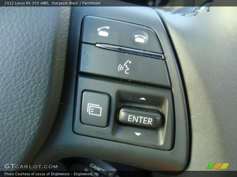Stargazer Black / Parchment 2012 Lexus RX 350 AWD