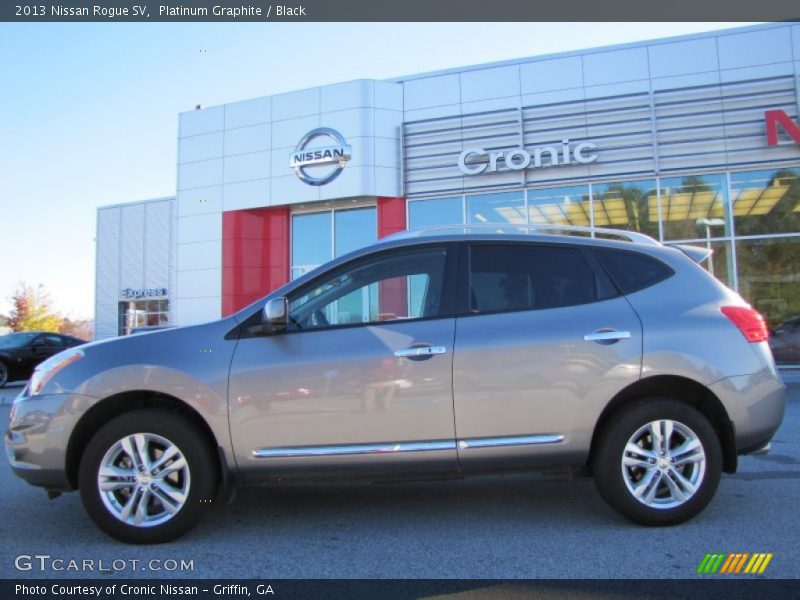 Platinum Graphite / Black 2013 Nissan Rogue SV