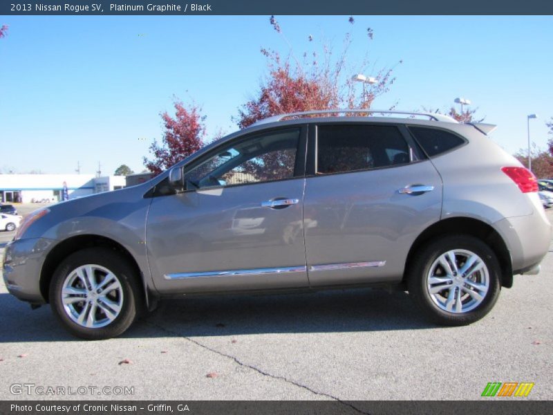Platinum Graphite / Black 2013 Nissan Rogue SV