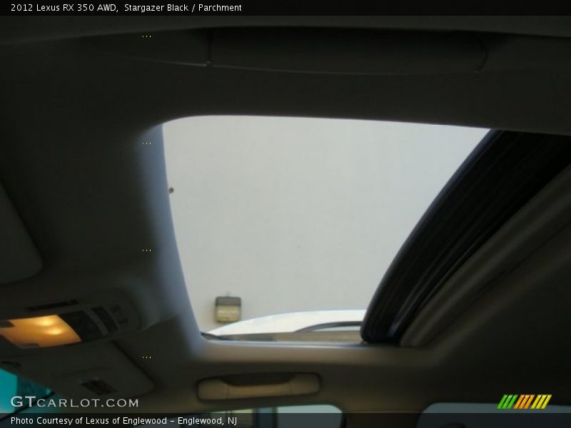 Stargazer Black / Parchment 2012 Lexus RX 350 AWD