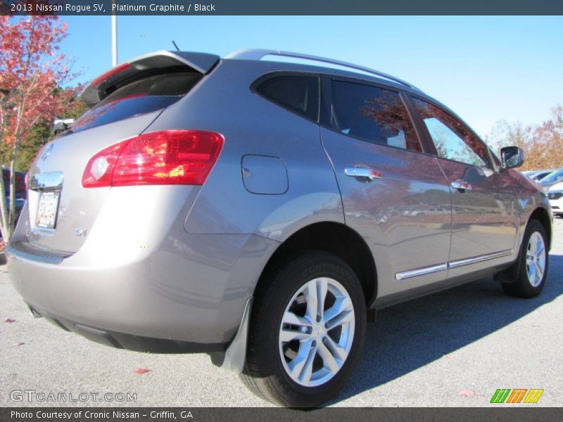 Platinum Graphite / Black 2013 Nissan Rogue SV