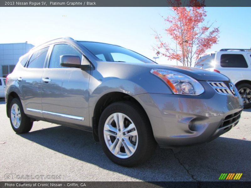 Platinum Graphite / Black 2013 Nissan Rogue SV