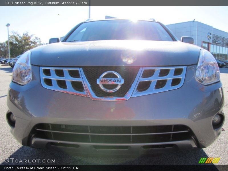 Platinum Graphite / Black 2013 Nissan Rogue SV