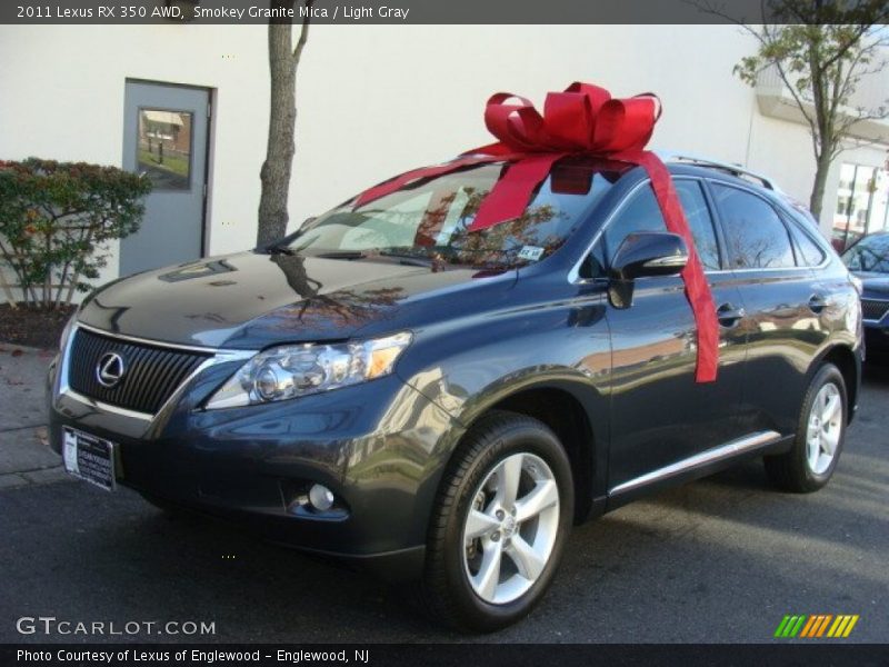 Smokey Granite Mica / Light Gray 2011 Lexus RX 350 AWD
