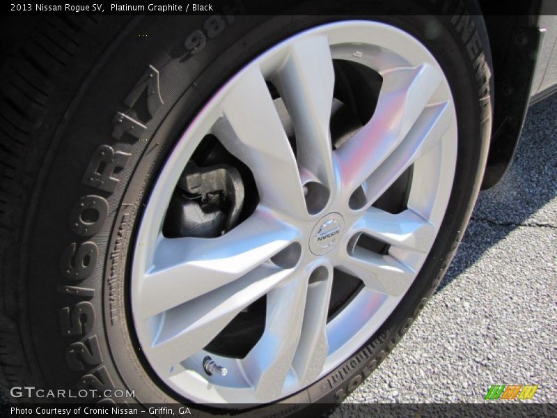 Platinum Graphite / Black 2013 Nissan Rogue SV