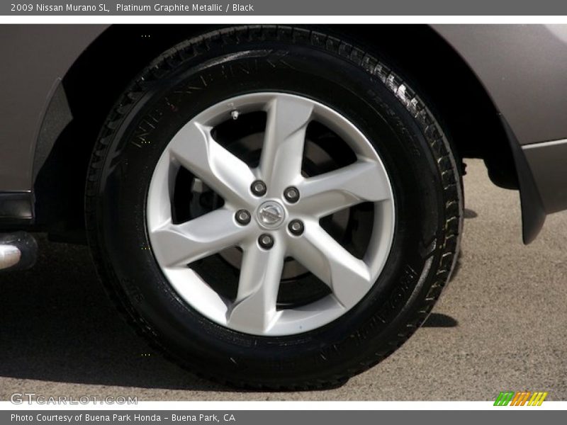 Platinum Graphite Metallic / Black 2009 Nissan Murano SL
