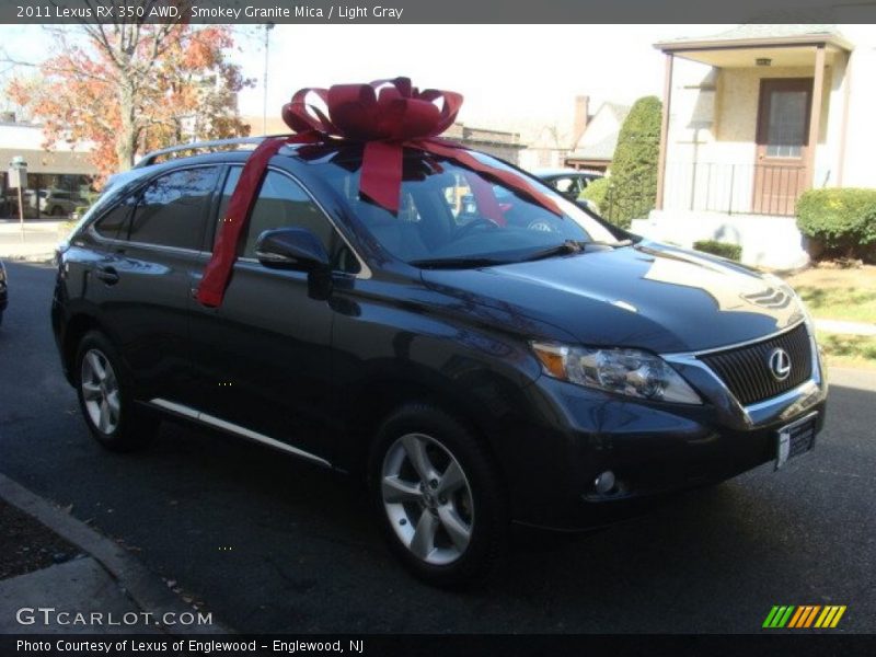 Smokey Granite Mica / Light Gray 2011 Lexus RX 350 AWD