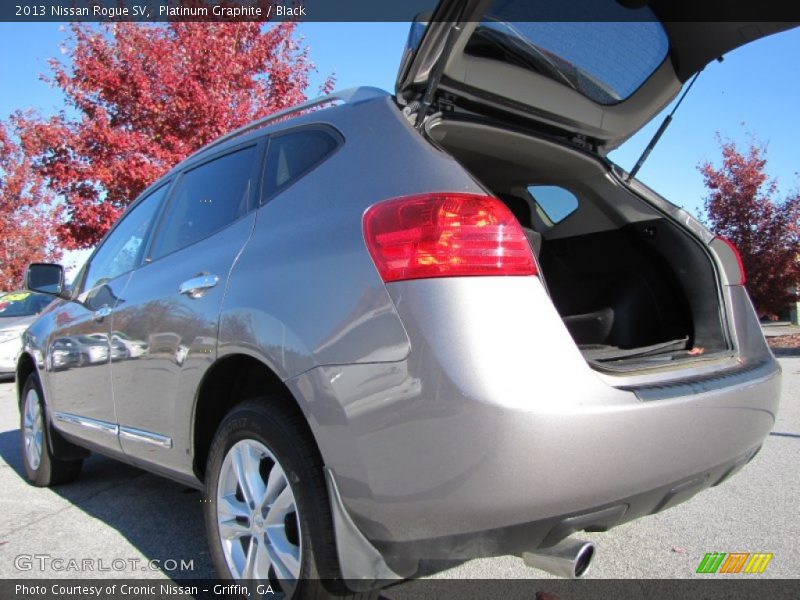 Platinum Graphite / Black 2013 Nissan Rogue SV