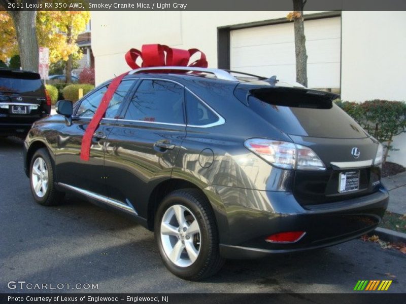 Smokey Granite Mica / Light Gray 2011 Lexus RX 350 AWD