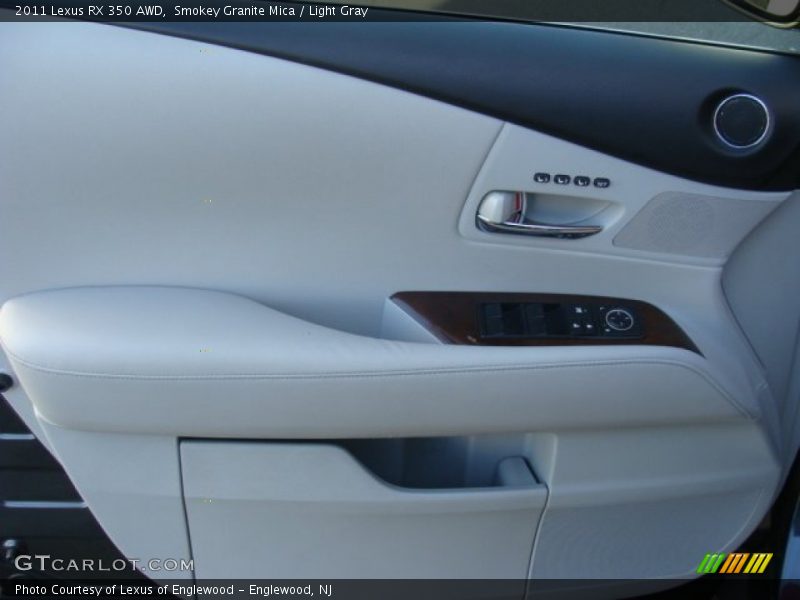 Smokey Granite Mica / Light Gray 2011 Lexus RX 350 AWD