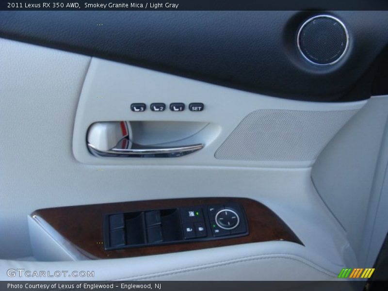 Smokey Granite Mica / Light Gray 2011 Lexus RX 350 AWD