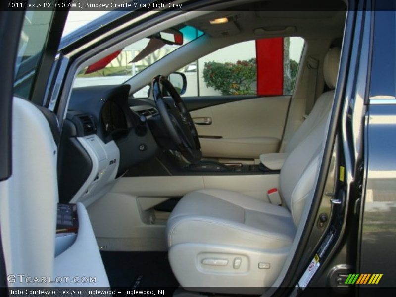Smokey Granite Mica / Light Gray 2011 Lexus RX 350 AWD
