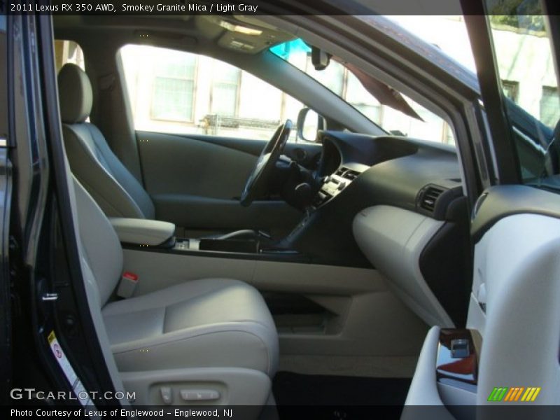 Smokey Granite Mica / Light Gray 2011 Lexus RX 350 AWD