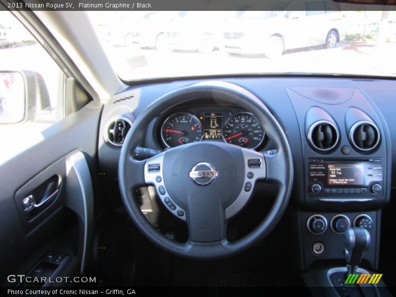 Platinum Graphite / Black 2013 Nissan Rogue SV