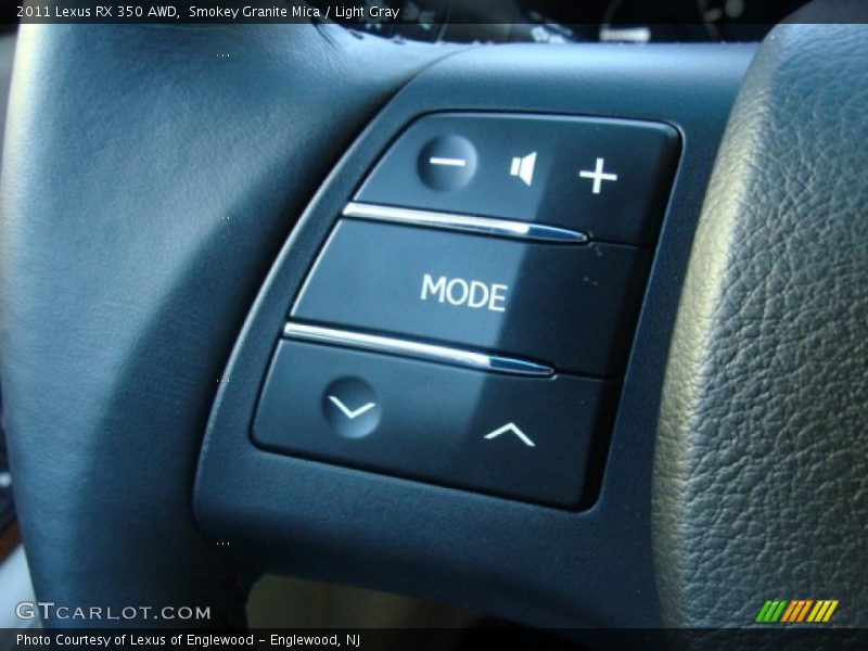 Smokey Granite Mica / Light Gray 2011 Lexus RX 350 AWD