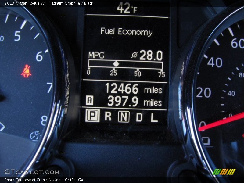 Platinum Graphite / Black 2013 Nissan Rogue SV