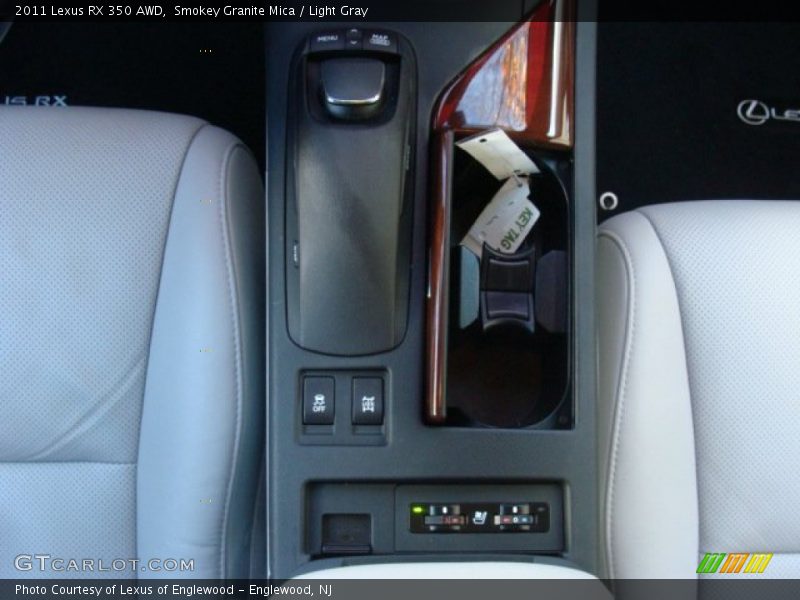 Smokey Granite Mica / Light Gray 2011 Lexus RX 350 AWD