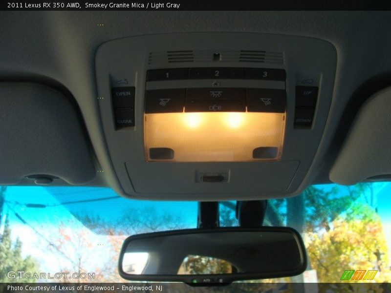 Smokey Granite Mica / Light Gray 2011 Lexus RX 350 AWD