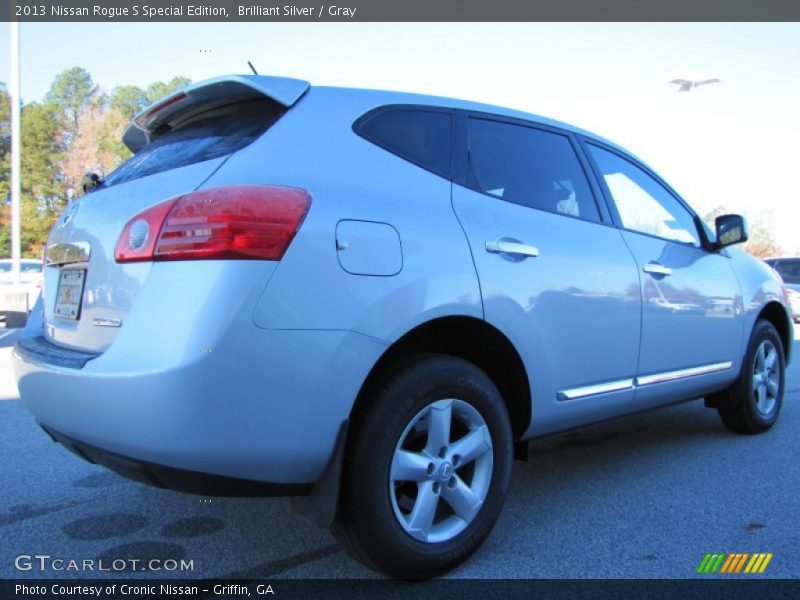 Brilliant Silver / Gray 2013 Nissan Rogue S Special Edition