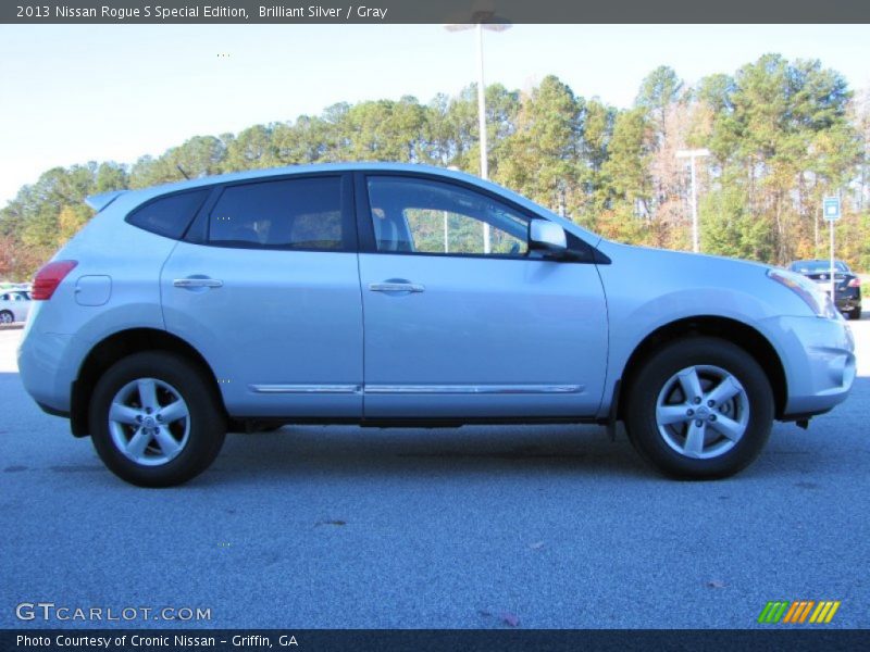 Brilliant Silver / Gray 2013 Nissan Rogue S Special Edition