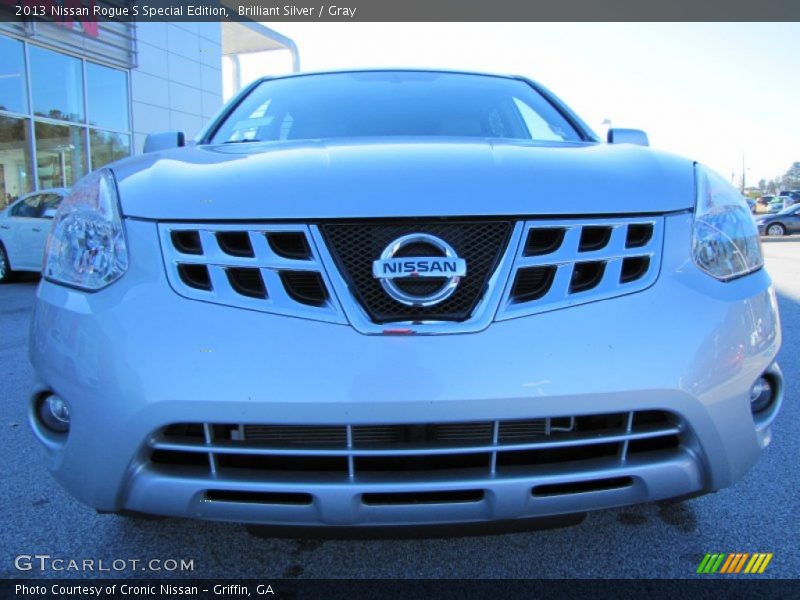 Brilliant Silver / Gray 2013 Nissan Rogue S Special Edition