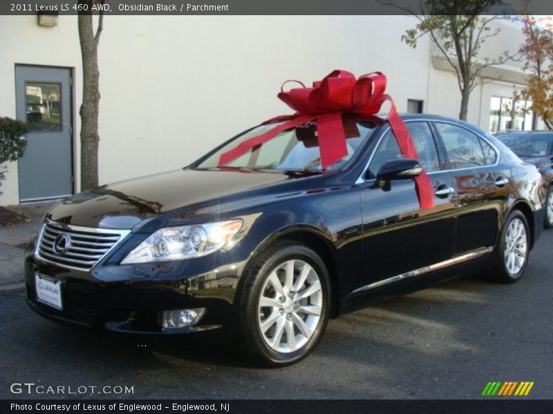 Obsidian Black / Parchment 2011 Lexus LS 460 AWD