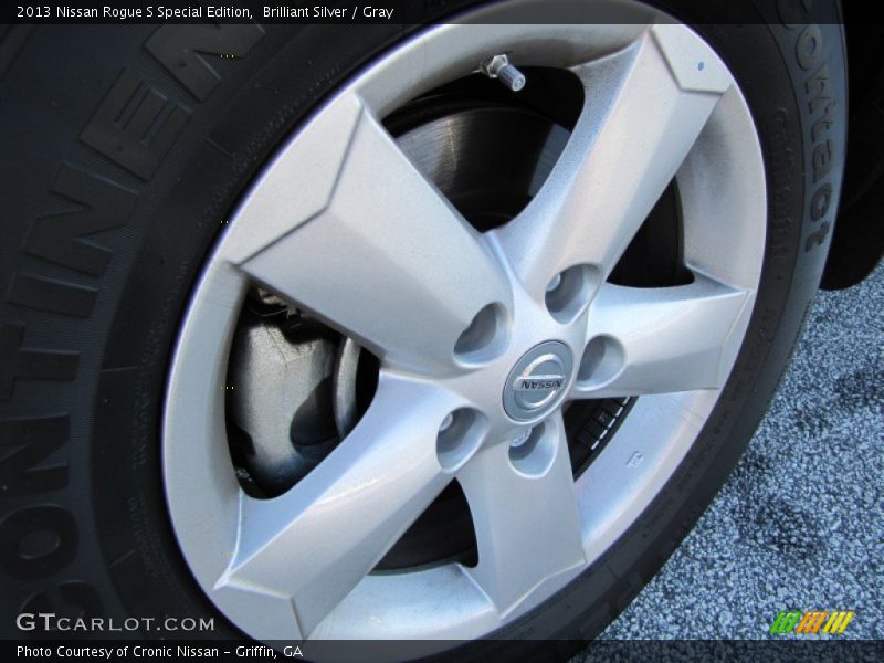 Brilliant Silver / Gray 2013 Nissan Rogue S Special Edition
