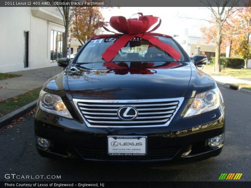 Obsidian Black / Parchment 2011 Lexus LS 460 AWD
