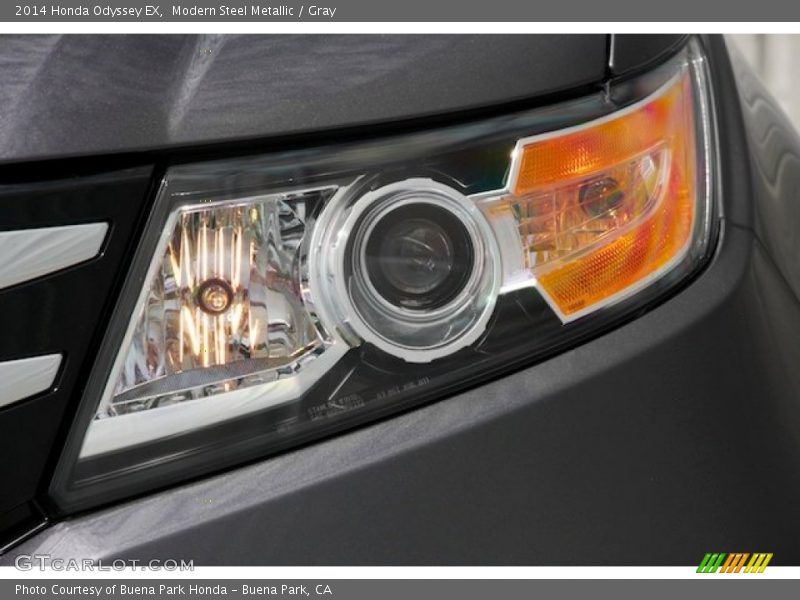 Modern Steel Metallic / Gray 2014 Honda Odyssey EX