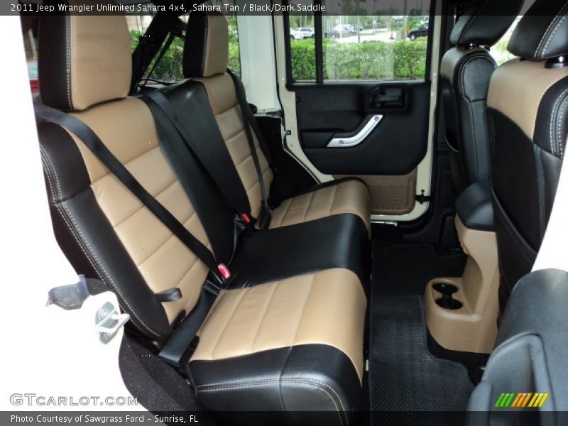 Sahara Tan / Black/Dark Saddle 2011 Jeep Wrangler Unlimited Sahara 4x4
